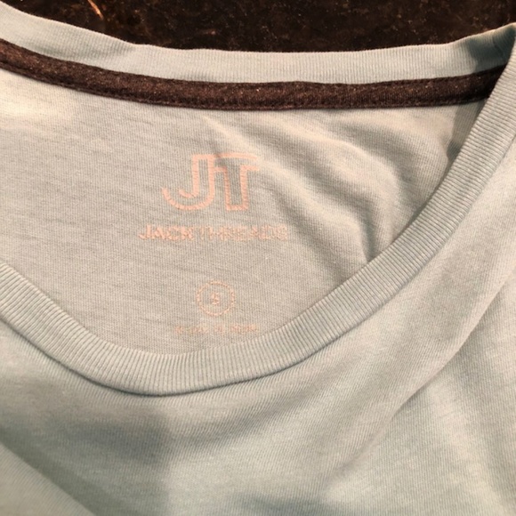 Men's Light Blue Jack Threads T-Shirt - Picture 3 of 3
